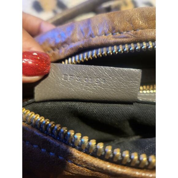 Givenchy Pandora Brown Leather Shoulder 100% Sheep Hand Bag Medium $1990 - Picture 7 of 8